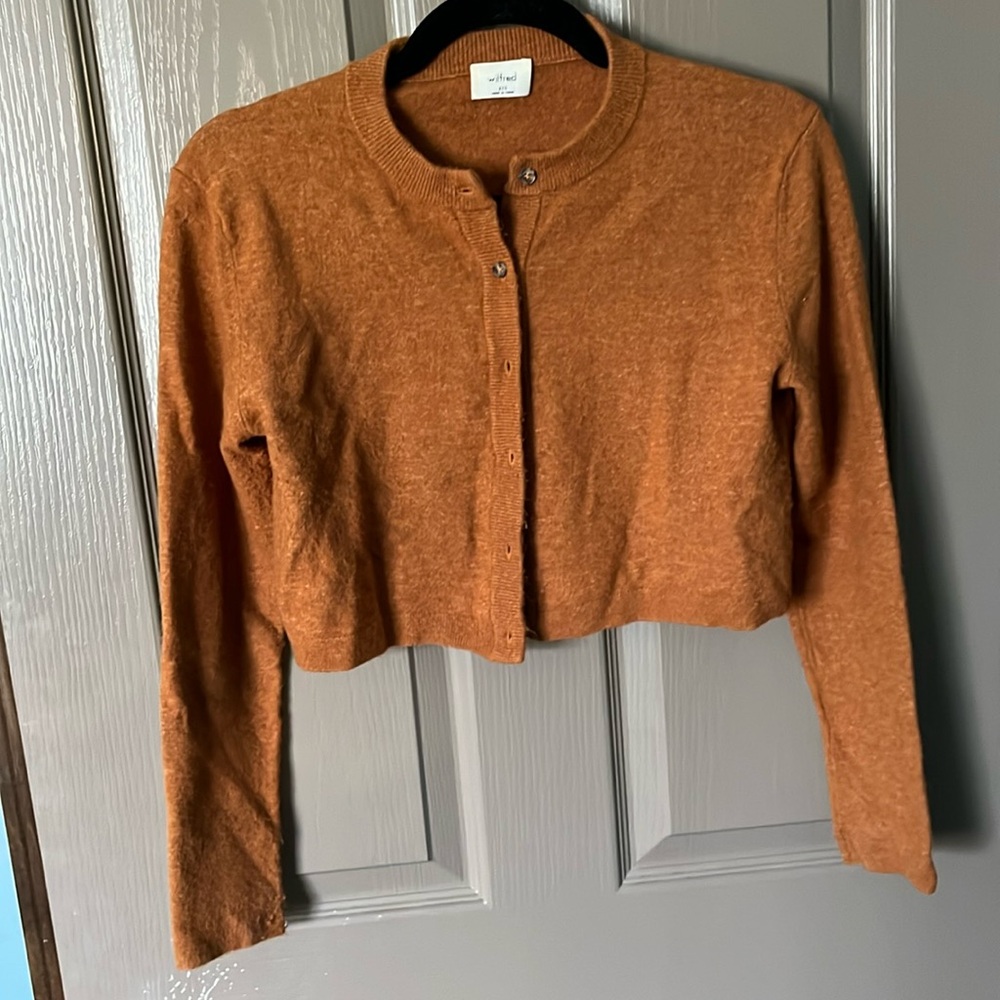 Wilfred cropped cardigan